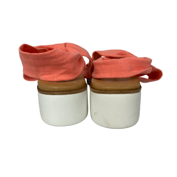 Corso Como Sandals Blayke Womens Sz 8.5 Coral‎ Leather Ankle Strap - Picture 4 of 8